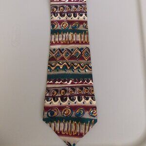 Vintage Givenchy Monsieur 100% Italian Silk Tie